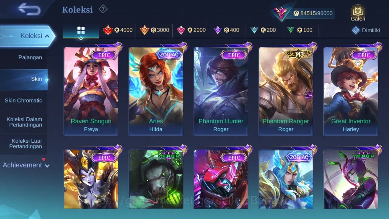 Mobile Legends: Bang Bang Accounts Hero 132 Skin 316 | Legend Franco | Prime Beatrix image 8