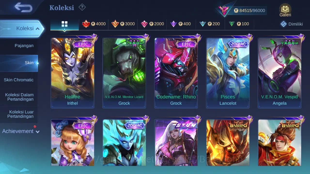 Mobile Legends: Bang Bang Accounts Hero 132 Skin 316 | Legend Franco | Prime Beatrix image 9