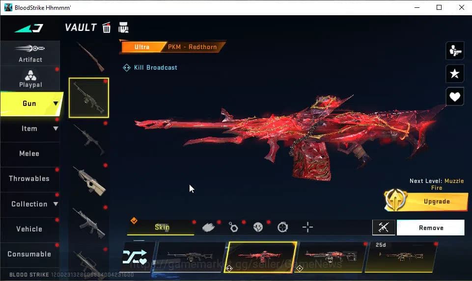 Blood Strike Accounts ASIA|ETERNAL Kala-Requiem|Mele ULTRA Butterfly Kni image 13