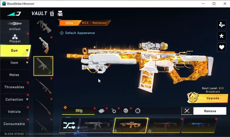 Blood Strike Accounts ASIA|ETERNAL Kala-Requiem|Mele ULTRA Butterfly Kni image 14