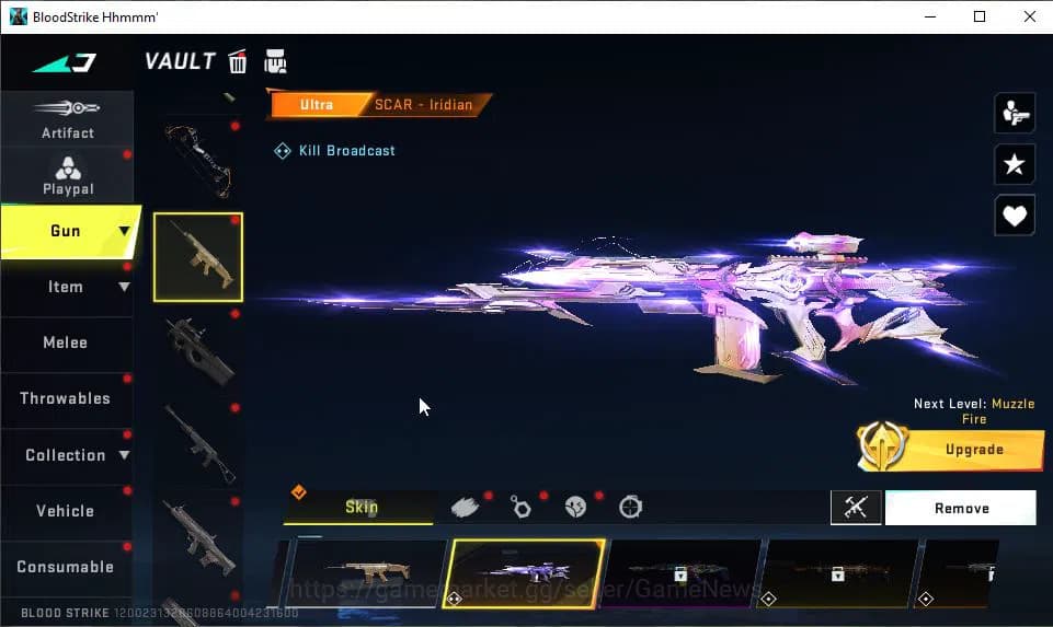 Blood Strike Accounts ASIA|ETERNAL Kala-Requiem|Mele ULTRA Butterfly Kni image 16