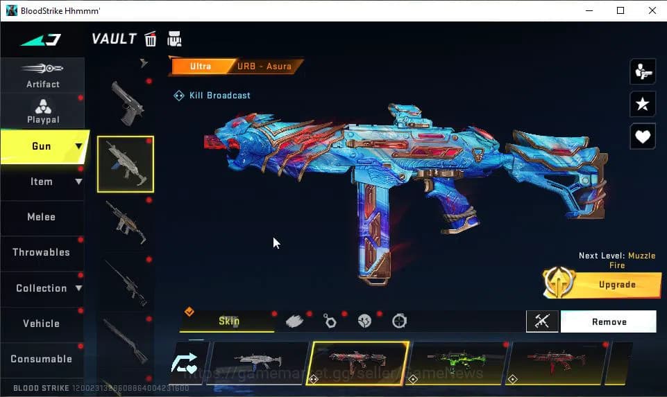 Blood Strike Accounts ASIA|ETERNAL Kala-Requiem|Mele ULTRA Butterfly Kni image 18