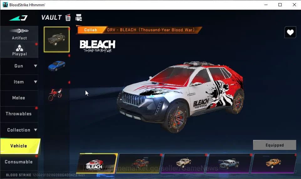 Blood Strike Accounts ASIA|ETERNAL Kala-Requiem|Mele ULTRA Butterfly Kni image 3