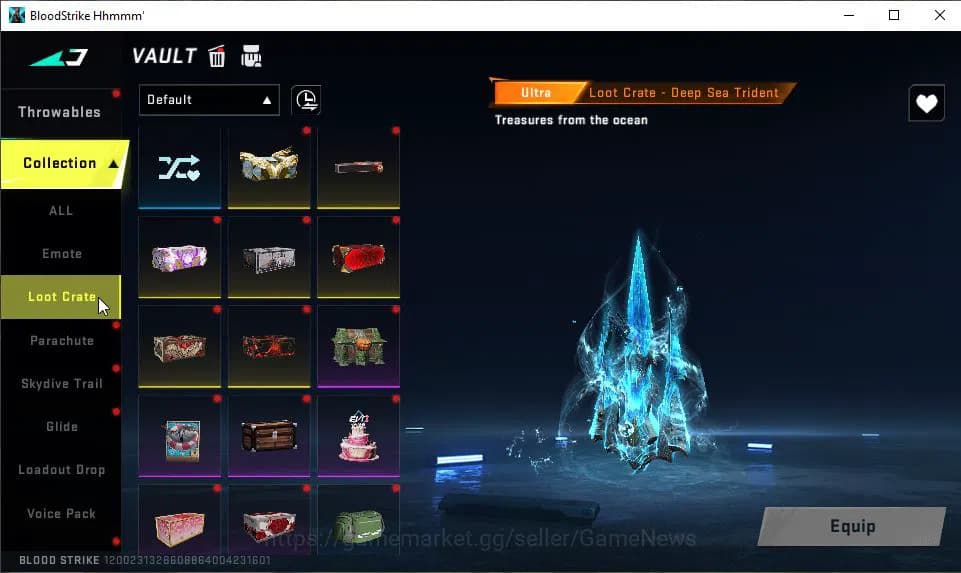 Blood Strike Accounts ASIA|ETERNAL Kala-Requiem|Mele ULTRA Butterfly Kni image 6