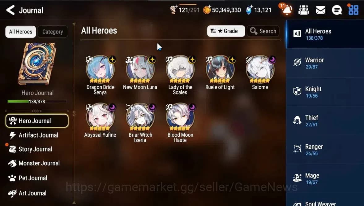 Epic Seven Accounts GLOBAL Unverif|New Era|8 ML(Salome,LOT Scales,NM L image 4