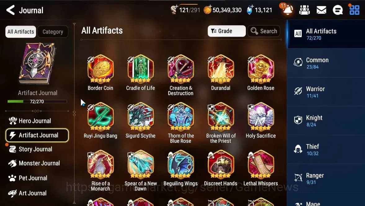 Epic Seven Accounts GLOBAL Unverif|New Era|8 ML(Salome,LOT Scales,NM L image 6