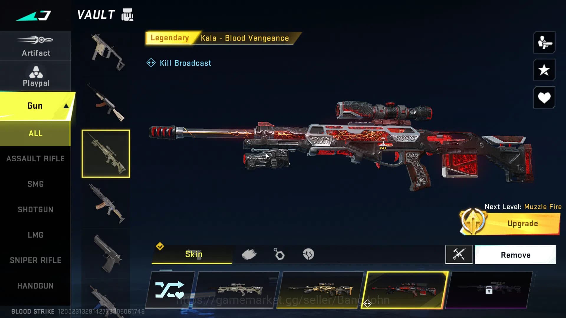 Blood Strike Accounts ASIA |EVOLVED=FAL,KAG-6|COLLAB=KAG-6,MCX|ULTRA=URB image 8