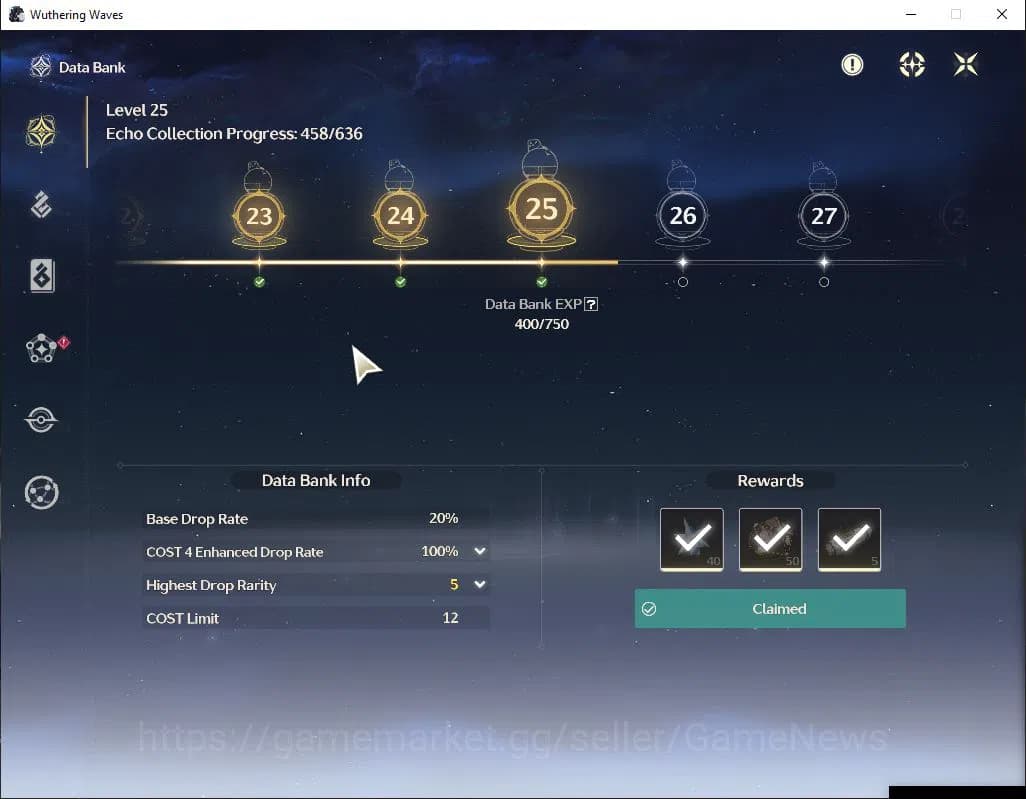 Wuthering Waves Accounts SEA | UL 45 | 1 Limited | Phrolova R3 + Sign | MC image 13