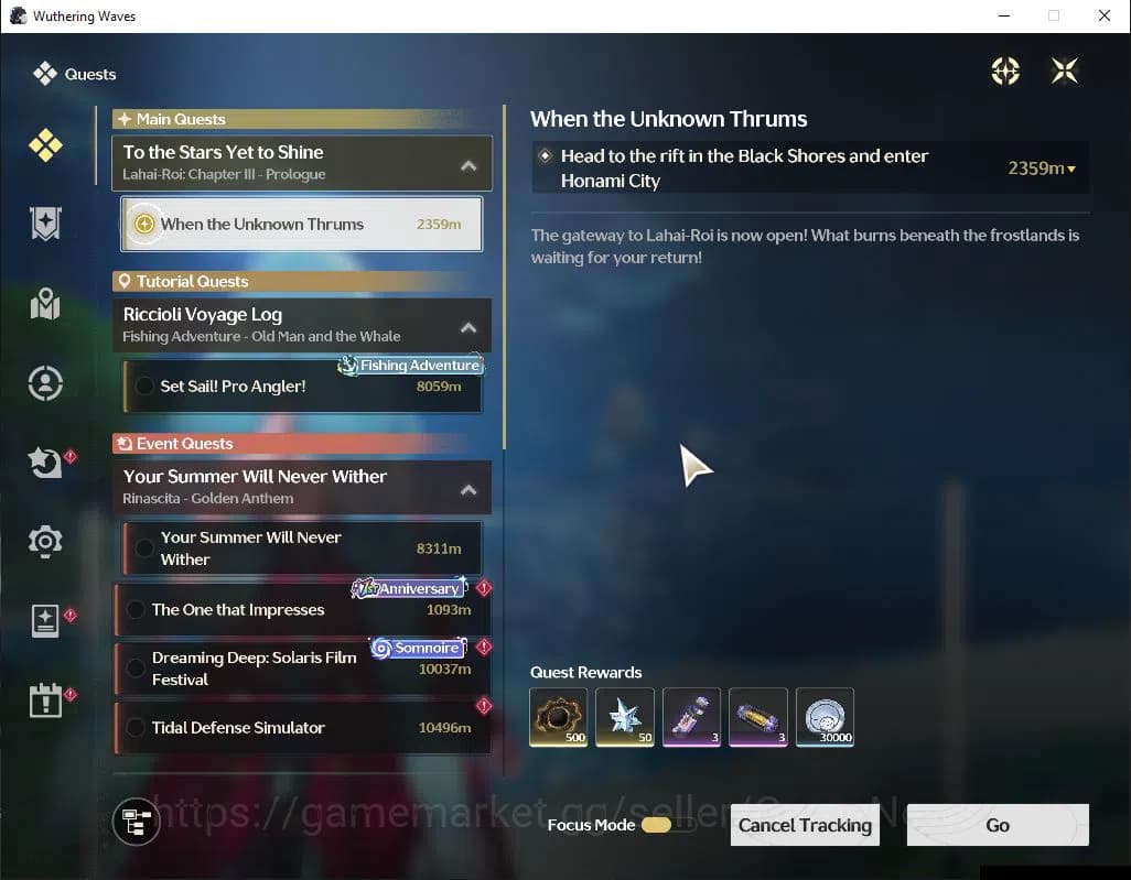 Wuthering Waves Accounts SEA | UL 45 | 1 Limited | Phrolova R3 + Sign | MC image 7