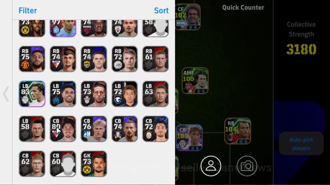 eFootball Accounts Mobile|Johan Cruyff(MomentumDribbling),Neymar Jr(B image 3