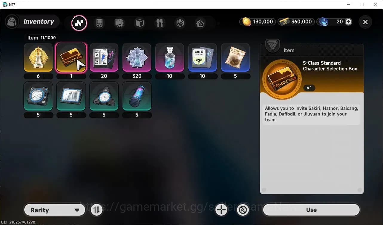 Neverness to Everness Accounts Global NA |HL 3| 2 SSR Hotori, Daffodil + Selector image 6