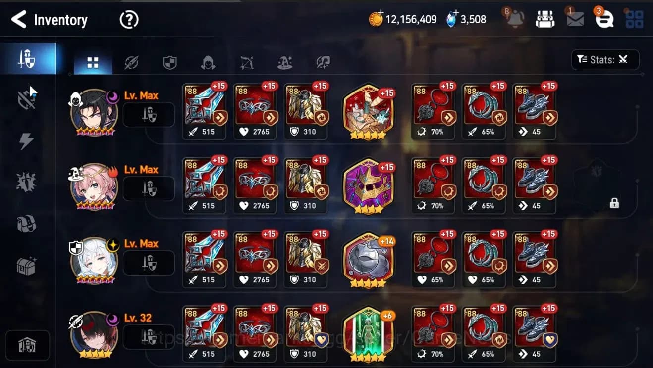 Epic Seven Accounts GLOBAL Unverif|NewEra|4 ML(BHwayoung,Belian,NC Lan image 19