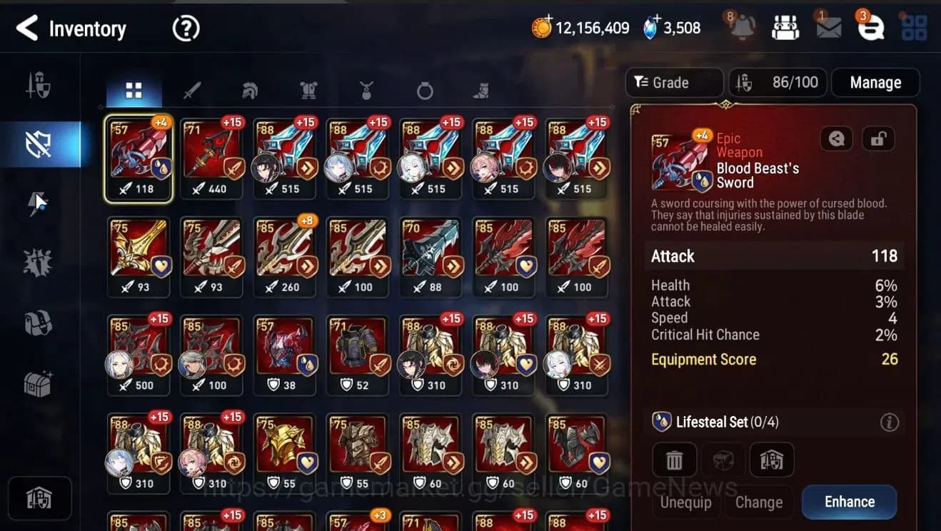 Epic Seven Accounts GLOBAL Unverif|NewEra|4 ML(BHwayoung,Belian,NC Lan image 20