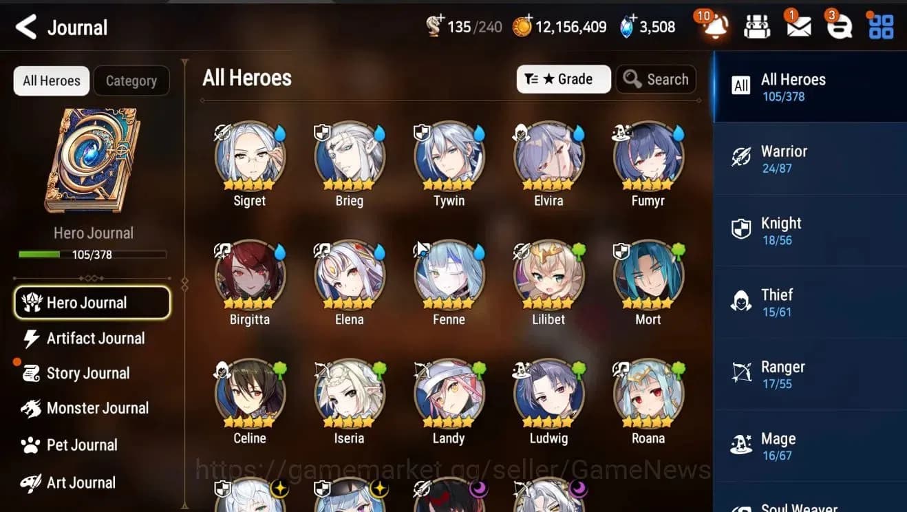 Epic Seven Accounts GLOBAL Unverif|NewEra|4 ML(BHwayoung,Belian,NC Lan image 6
