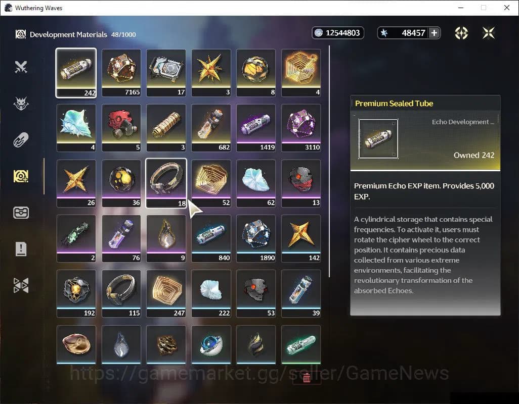 Wuthering Waves Accounts NA|UL 46|48K Astrite+122 LT|1 Limited| Sigrika+Sig image 12