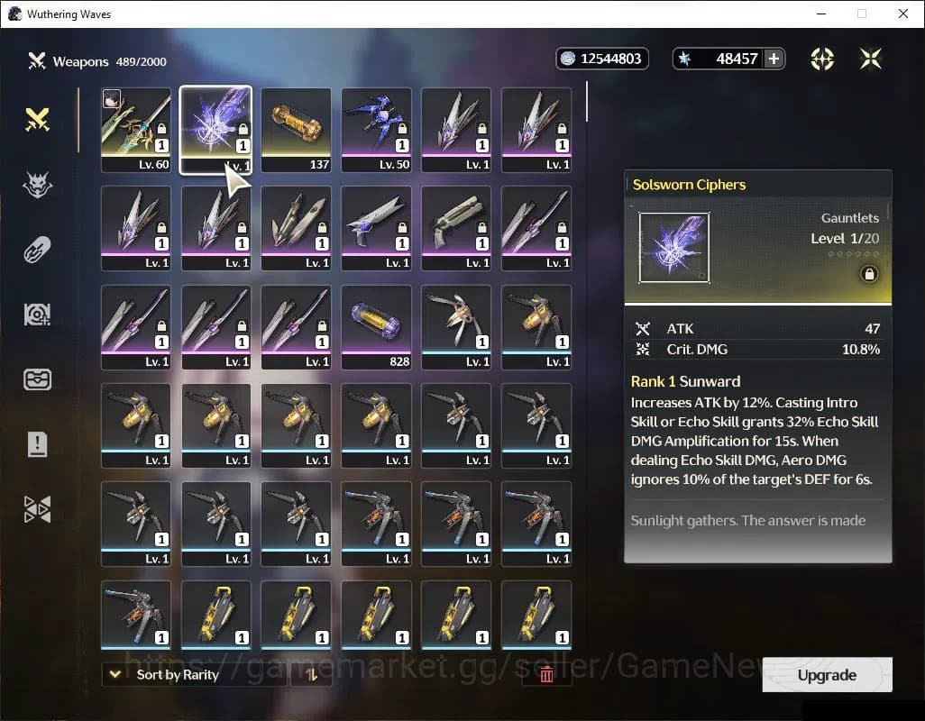 Wuthering Waves Accounts NA|UL 46|48K Astrite+122 LT|1 Limited| Sigrika+Sig image 14