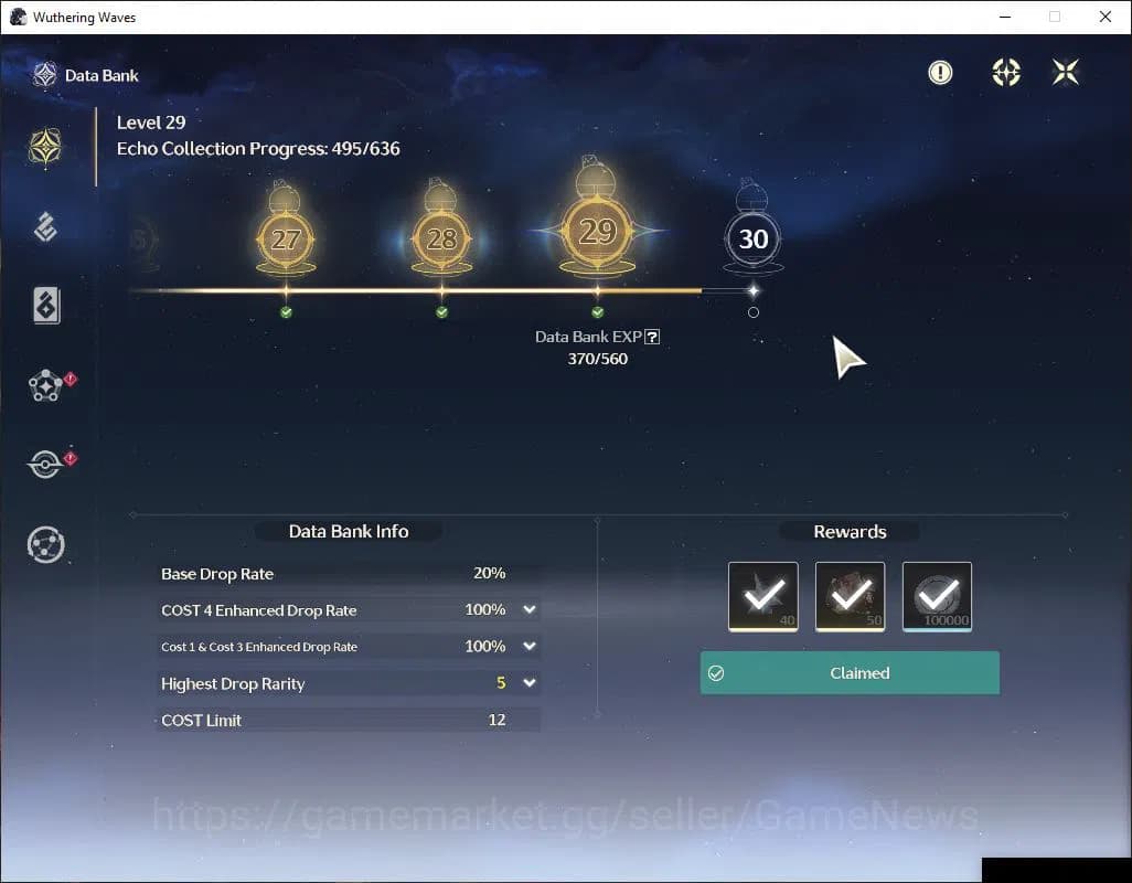 Wuthering Waves Accounts NA|UL 46|48K Astrite+122 LT|1 Limited| Sigrika+Sig image 15