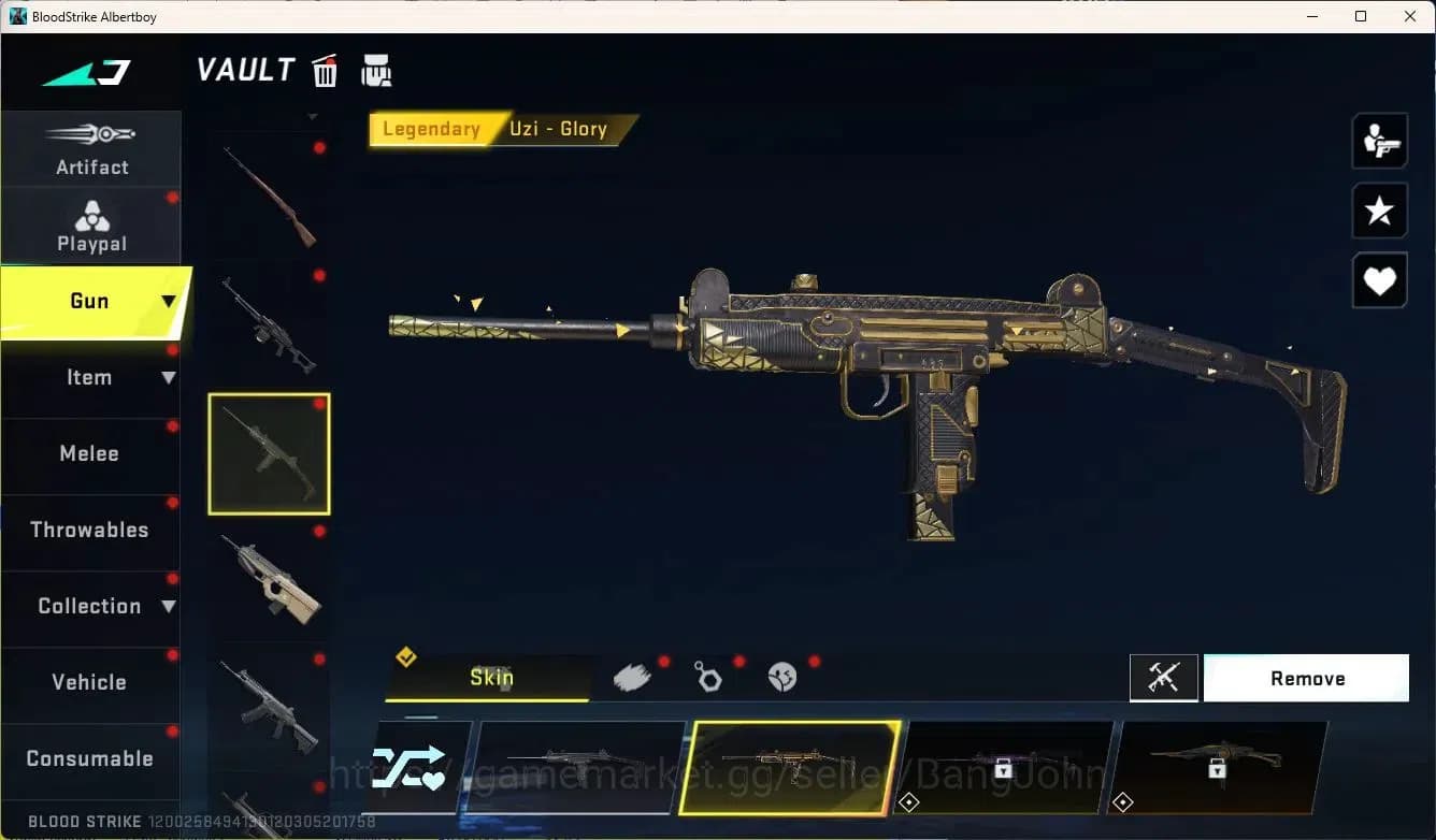 Blood Strike Accounts ASIA | Eternal Desert Eagle-Scorpius Lv1|2 7DS Gun image 13