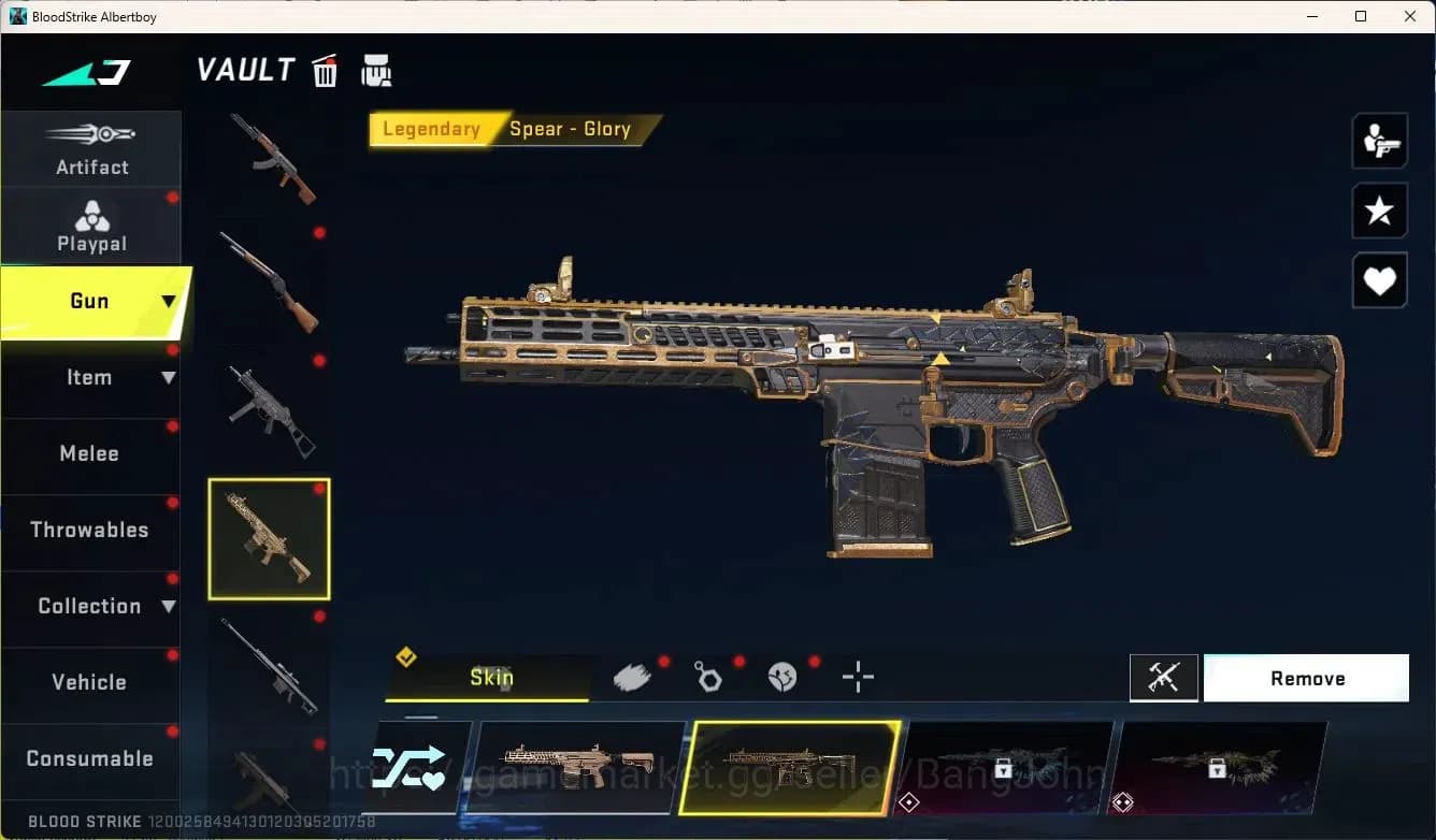 Blood Strike Accounts ASIA | Eternal Desert Eagle-Scorpius Lv1|2 7DS Gun image 15