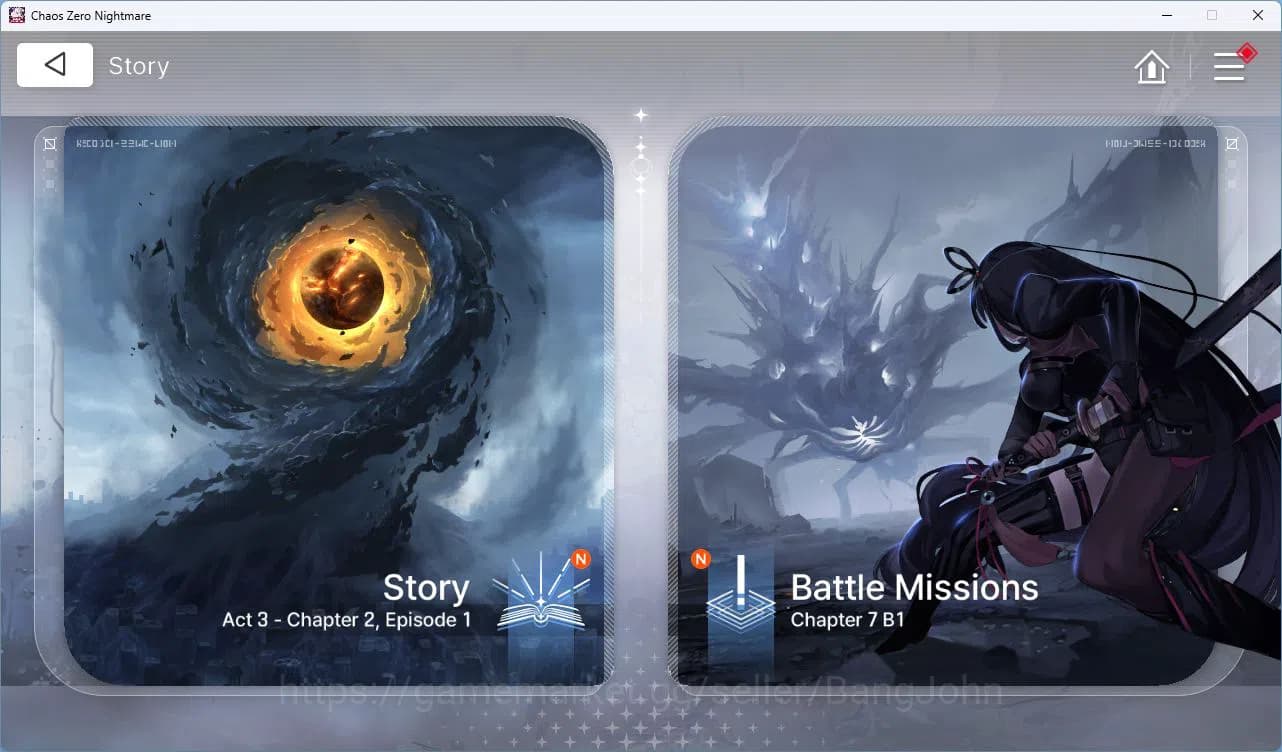 Chaos Zero Nightmare Accounts ASIA LV55 21SSR Serenial+Sign Meilin E2+Sign Haru+ image 6