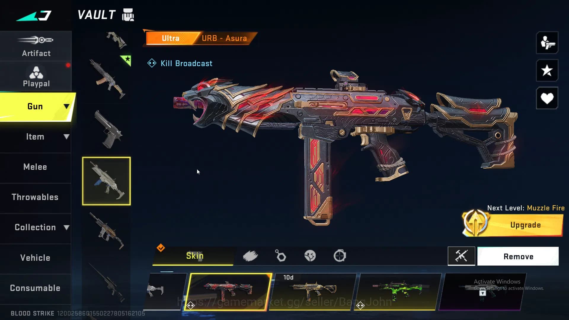 Blood Strike Accounts ASIA| AOT KAG-6 | 7 ULTRA GUN | 11 LEGENDARY GUN | image 10
