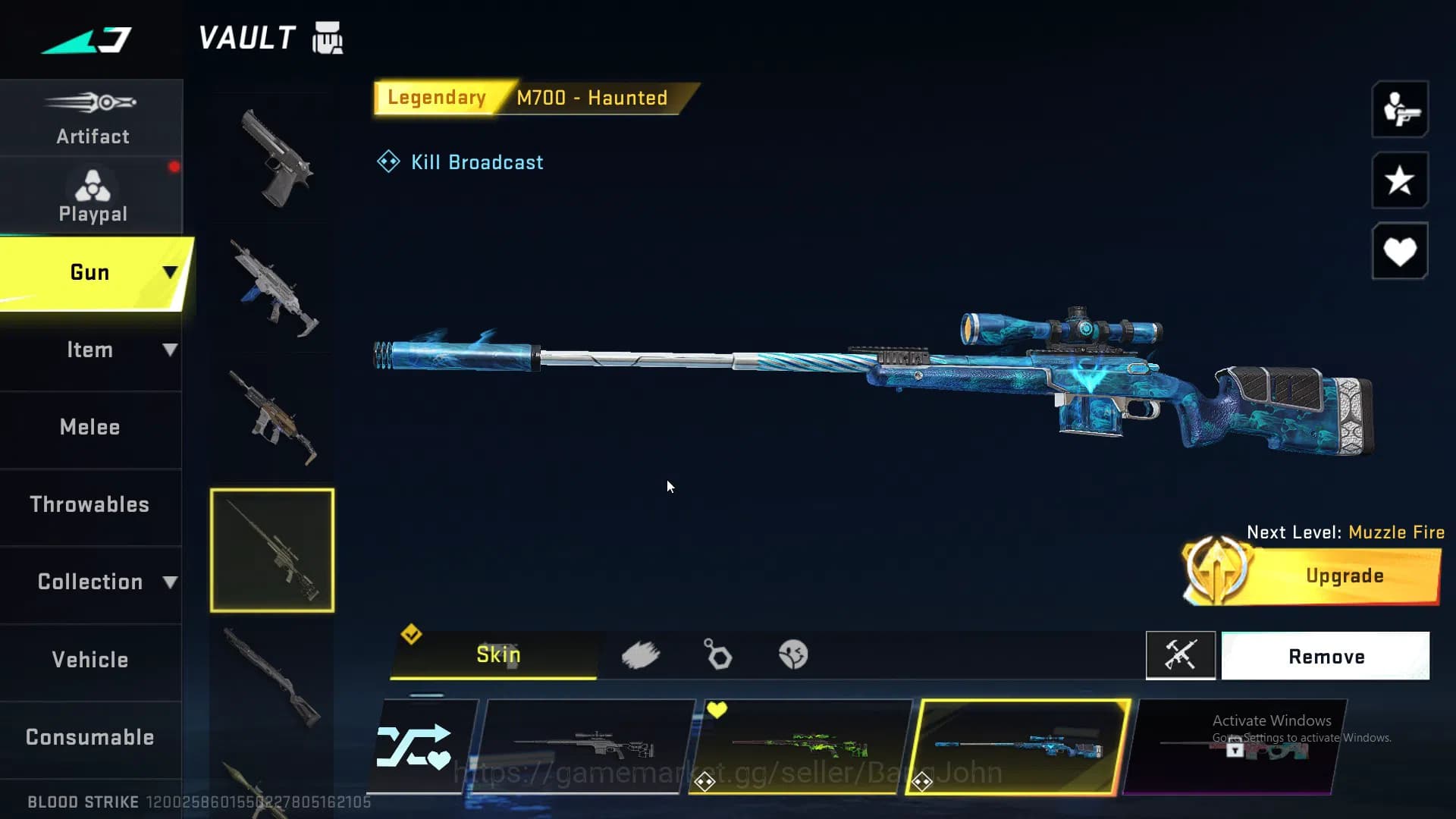Blood Strike Accounts ASIA| AOT KAG-6 | 7 ULTRA GUN | 11 LEGENDARY GUN | image 12