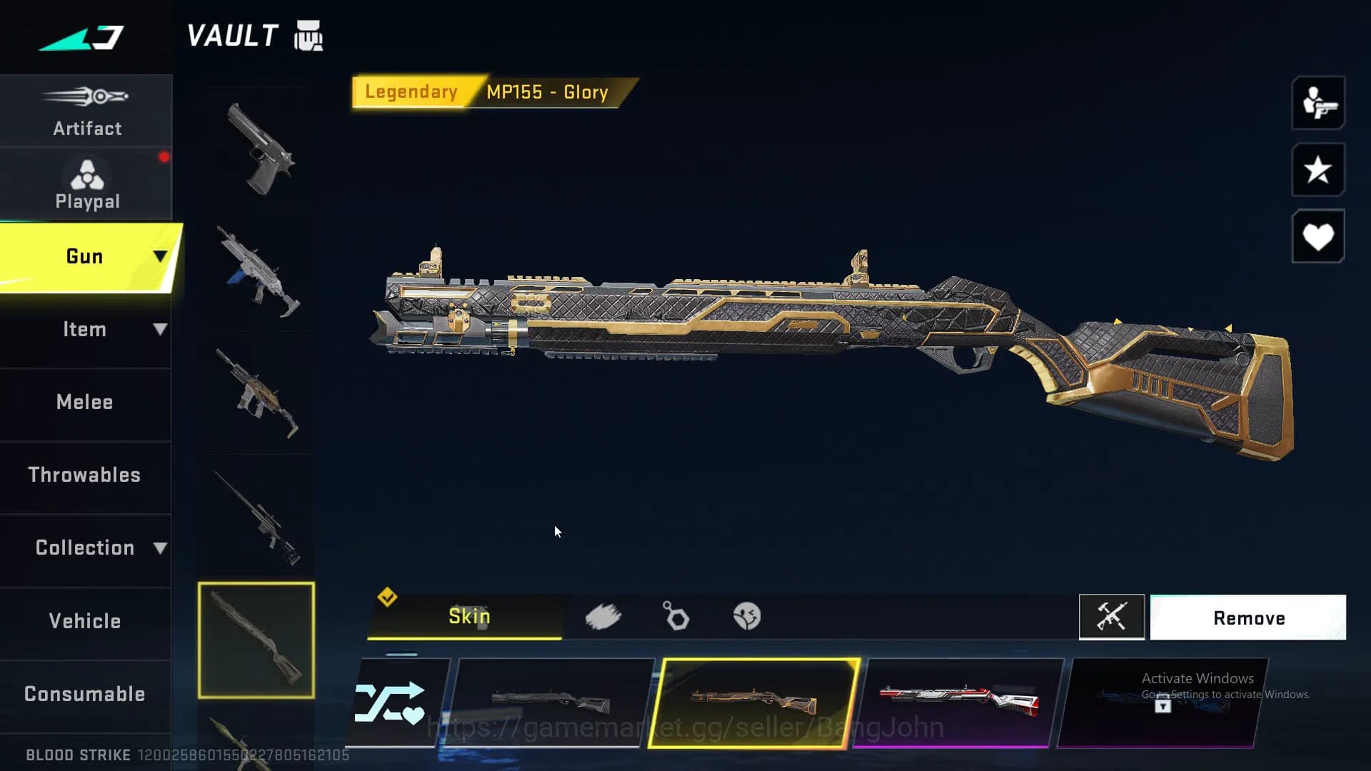 Blood Strike Accounts ASIA| AOT KAG-6 | 7 ULTRA GUN | 11 LEGENDARY GUN | image 13