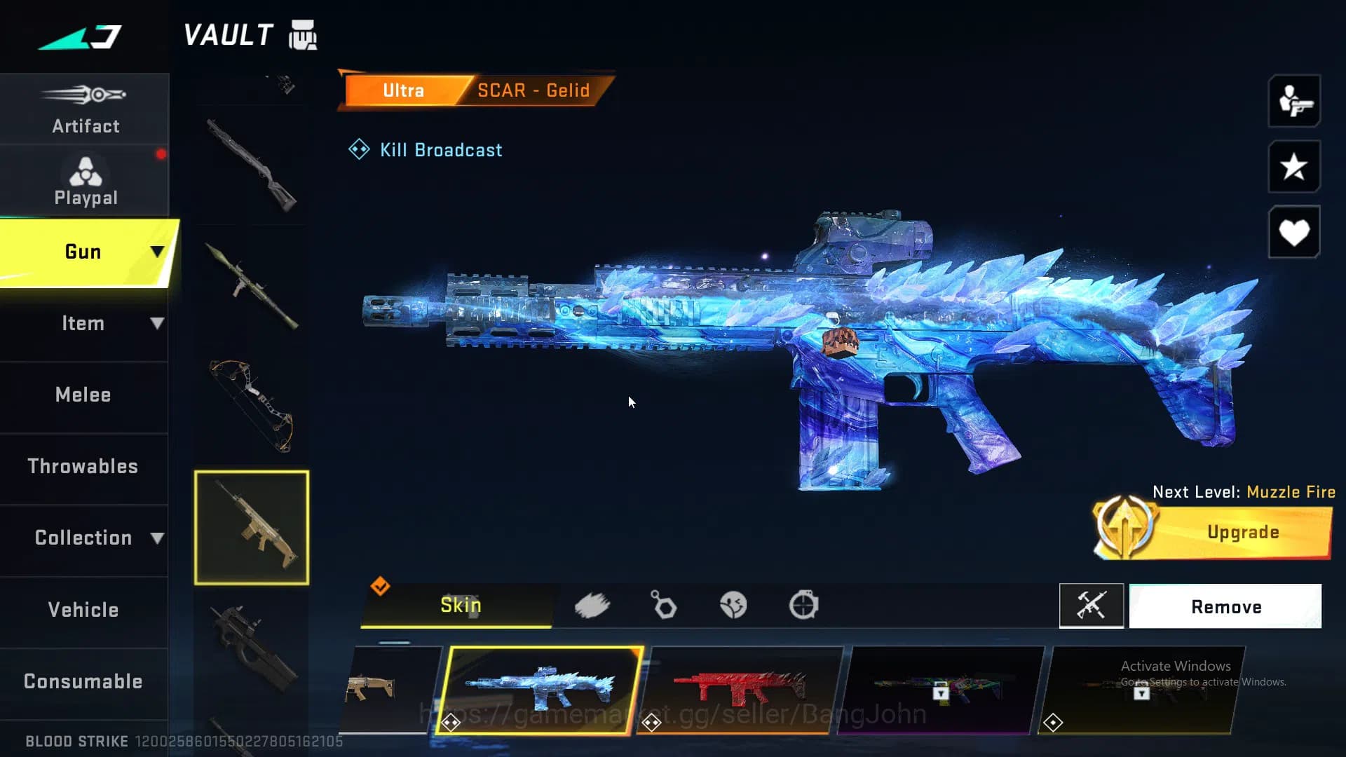 Blood Strike Accounts ASIA| AOT KAG-6 | 7 ULTRA GUN | 11 LEGENDARY GUN | image 14