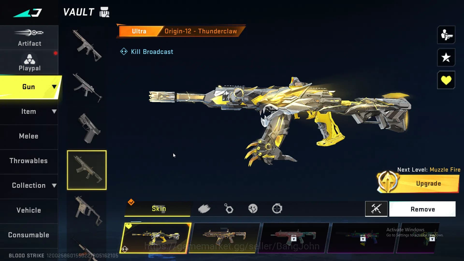 Blood Strike Accounts ASIA| AOT KAG-6 | 7 ULTRA GUN | 11 LEGENDARY GUN | image 5