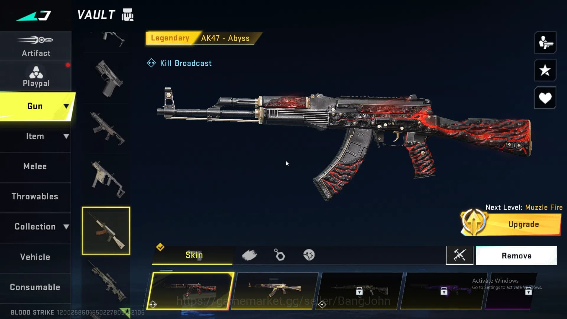 Blood Strike Accounts ASIA| AOT KAG-6 | 7 ULTRA GUN | 11 LEGENDARY GUN | image 6