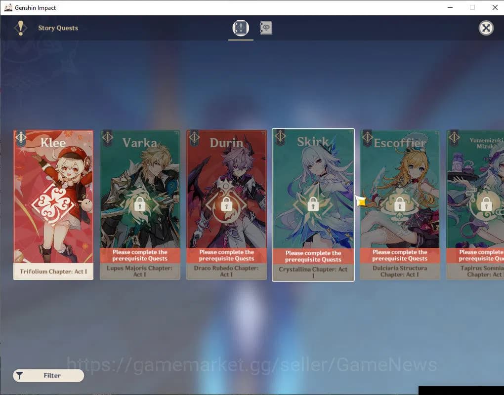 Genshin Impact Accounts ASIA|AR 35|1 Limited +1(*5Weapon)|Neuvillate+Sign| image 4