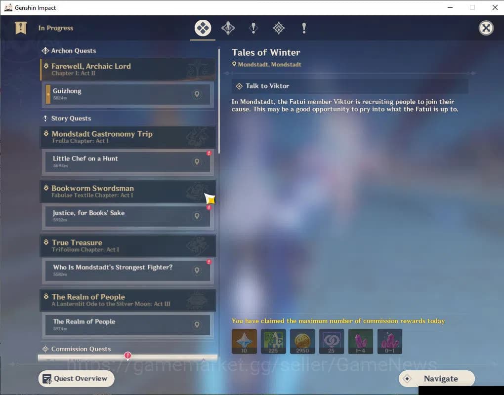 Genshin Impact Accounts ASIA|AR 35|1 Limited +1(*5Weapon)|Neuvillate+Sign| image 5