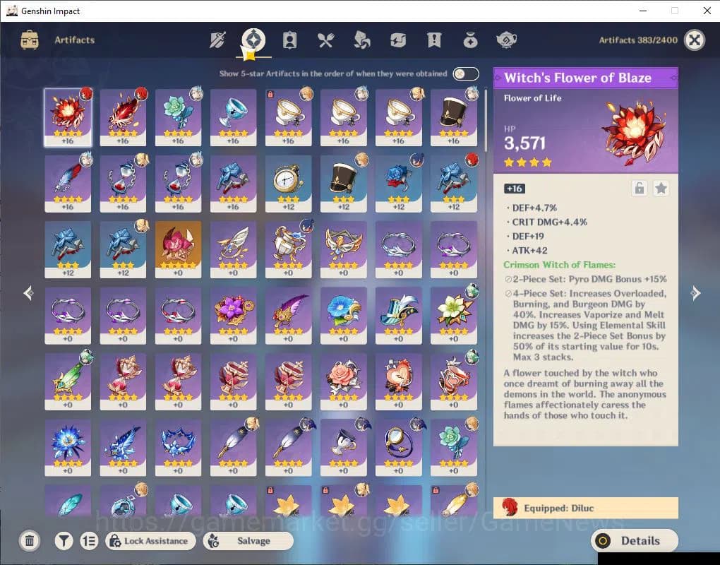 Genshin Impact Accounts ASIA|AR 35|1 Limited +1(*5Weapon)|Neuvillate+Sign| image 10