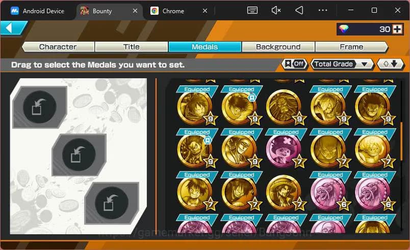 One Piece Bounty Rush Accounts GLOBAL|PR 18|4 EX|T5E Nusjuro,Borsalino,T4E Luffy, image 12