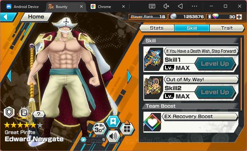 One Piece Bounty Rush Accounts GLOBAL|PR 18|4 EX|T5E Nusjuro,Borsalino,T4E Luffy, image 7