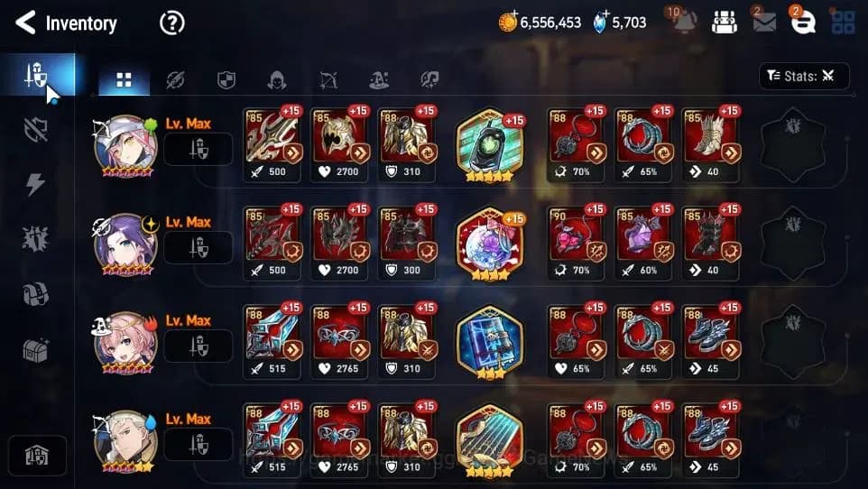 Epic Seven Accounts GLOBAL Unverif|NewEra|9 ML(BArunka,LOTScales,DB Se image 10