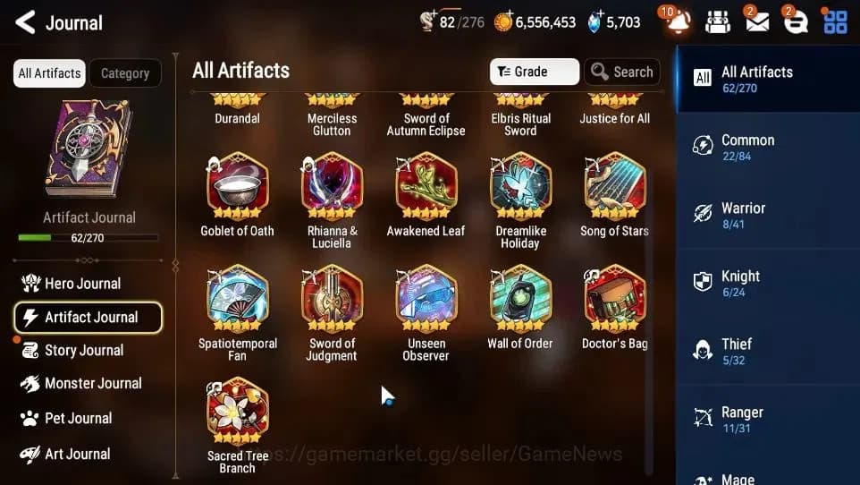 Epic Seven Accounts GLOBAL Unverif|NewEra|9 ML(BArunka,LOTScales,DB Se image 9
