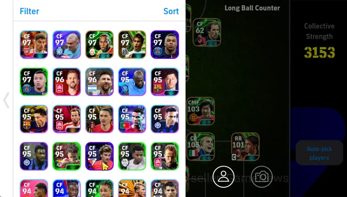 eFootball Accounts Mobile|Big time Frank Lampard,Lothar Mattaus(Pheno image 2