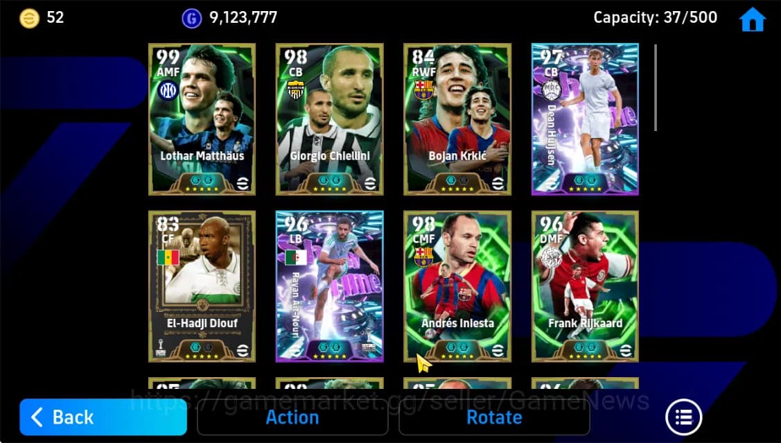 eFootball Accounts Mobile|Big time Frank Lampard,Lothar Mattaus(Pheno image 6