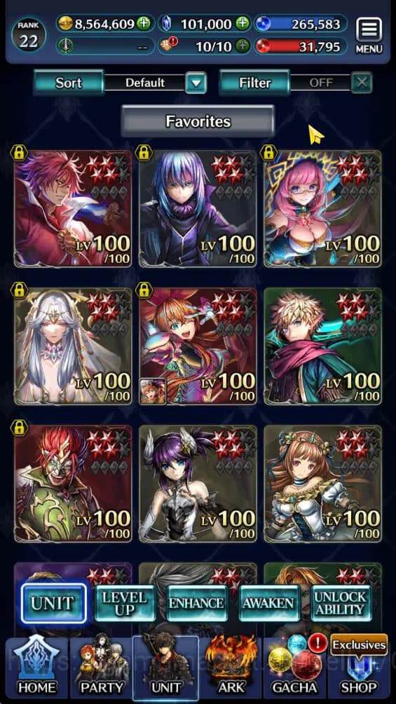 Last Cloudia Accounts GLOBAL|100k Crystal| Collab Slime(Benimaru, DLRimu image 1