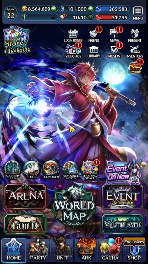Last Cloudia Accounts GLOBAL|100k Crystal| Collab Slime(Benimaru, DLRimu image 5