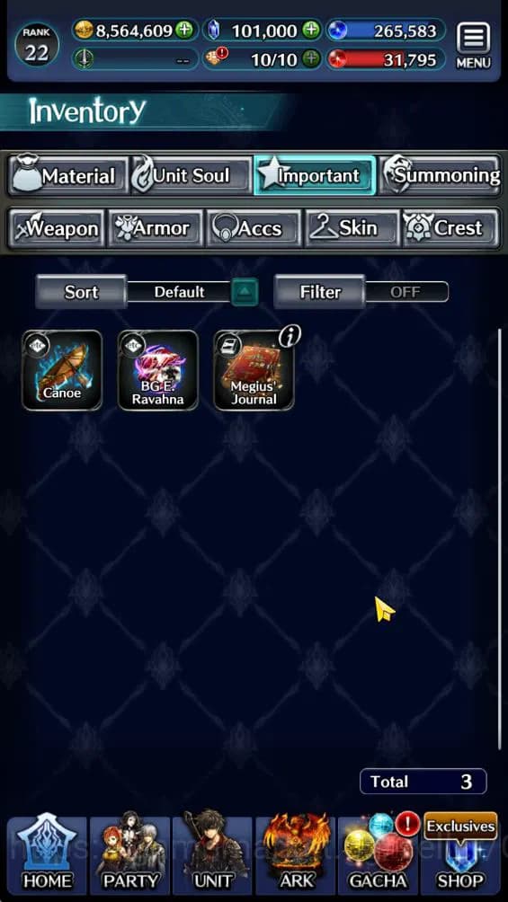 Last Cloudia Accounts GLOBAL|100k Crystal| Collab Slime(Benimaru, DLRimu image 7