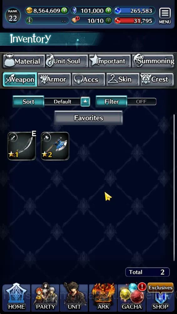 Last Cloudia Accounts GLOBAL|100k Crystal| Collab Slime(Benimaru, DLRimu image 9