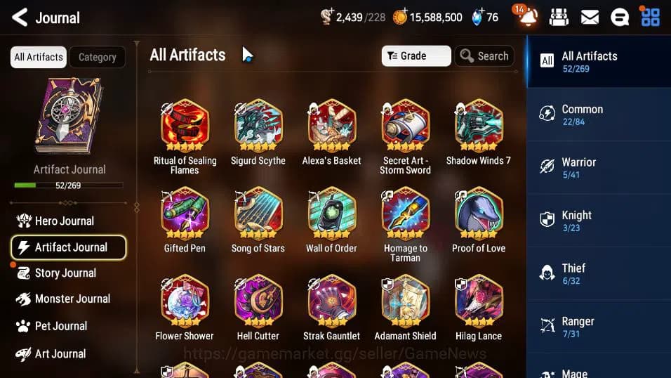 Epic Seven Accounts GLOBAL UNVERIF|New Era|8 ML(Salome,DD Ray,SP Polit image 20