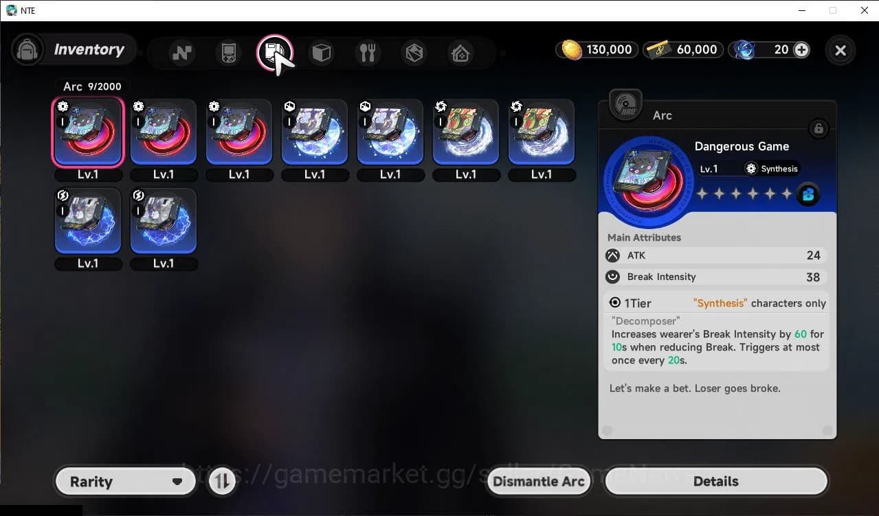 Neverness to Everness Accounts GLOBAL EU|HL 3|30 Fabricated Dice+14 Solid Dice|1 image 8