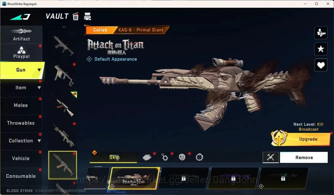 Blood Strike Accounts ASIA|COLLAB,AK47,KAG-6,ETHAN|MORE DETAIL CEK SS BS image 5