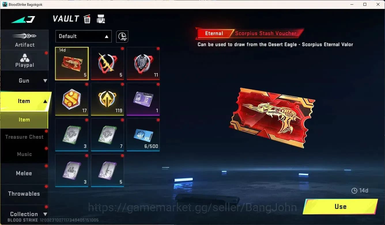 Blood Strike Accounts ASIA|COLLAB,AK47,KAG-6,ETHAN|MORE DETAIL CEK SS BS image 6