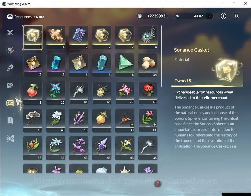 Wuthering Waves Accounts SEA|UL 46|4,1k Astrite|4 Limited|[Phoebe,Lynae,Cha image 12