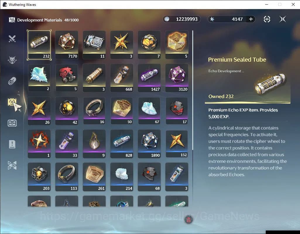 Wuthering Waves Accounts SEA|UL 46|4,1k Astrite|4 Limited|[Phoebe,Lynae,Cha image 13