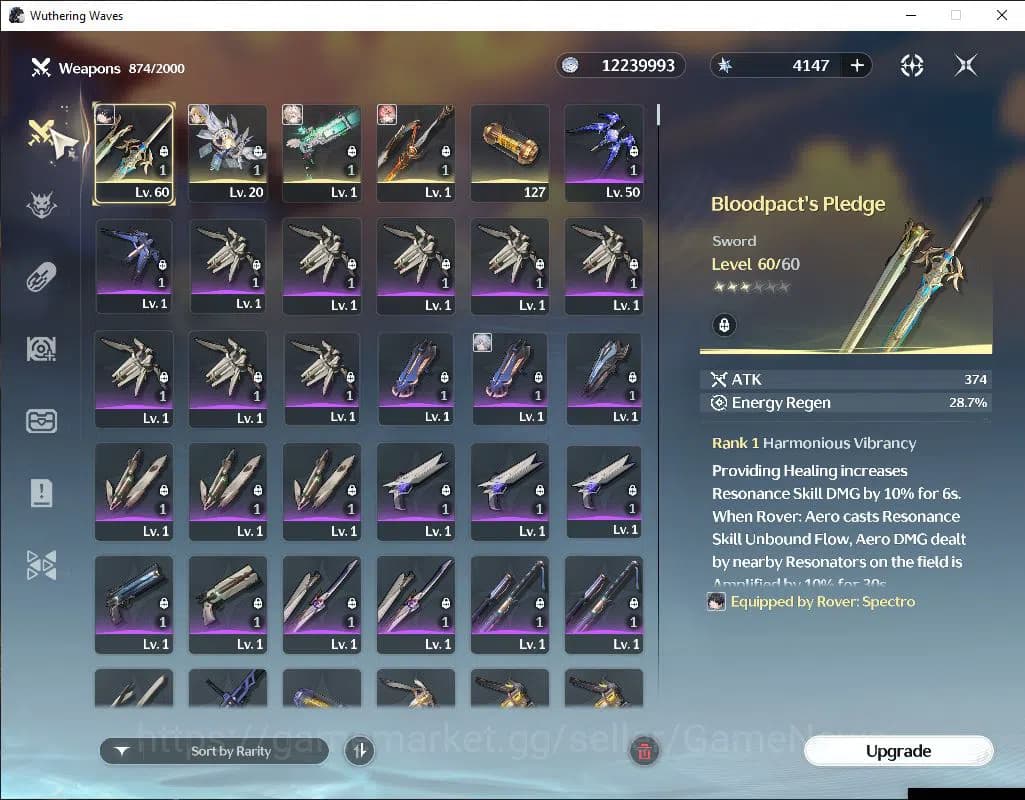 Wuthering Waves Accounts SEA|UL 46|4,1k Astrite|4 Limited|[Phoebe,Lynae,Cha image 15